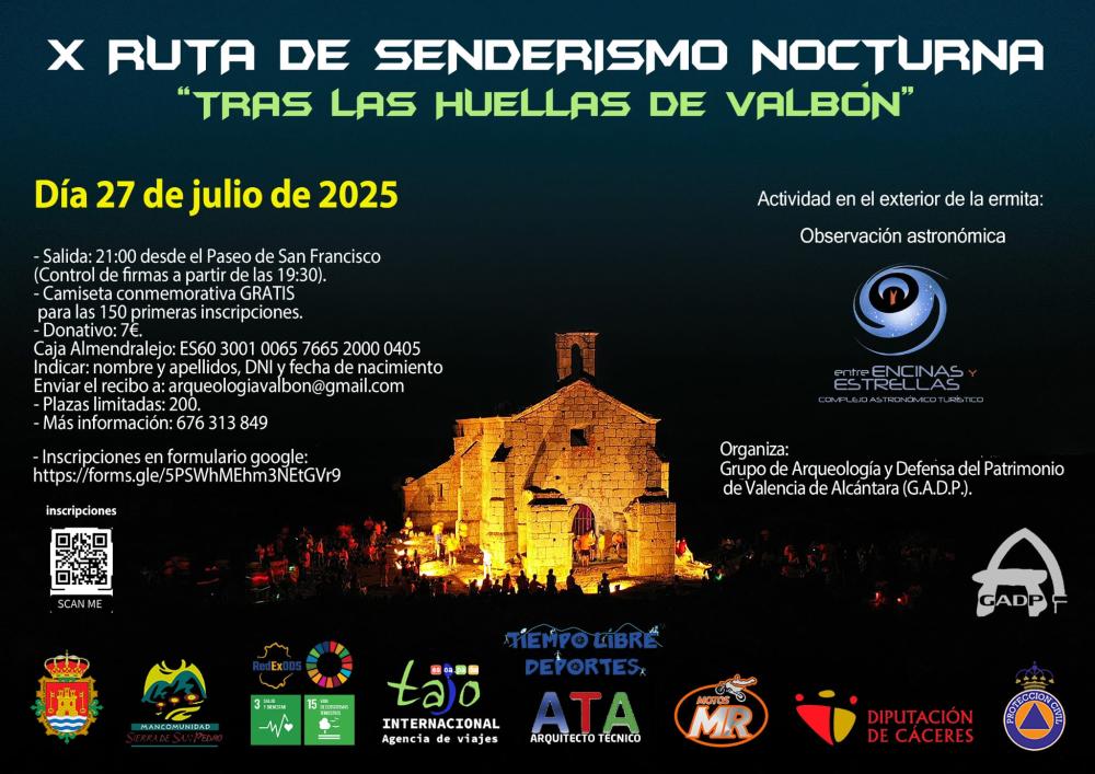 Imagen Ruta senderismo nocturna 