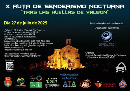 Imagen Ruta senderismo nocturna 