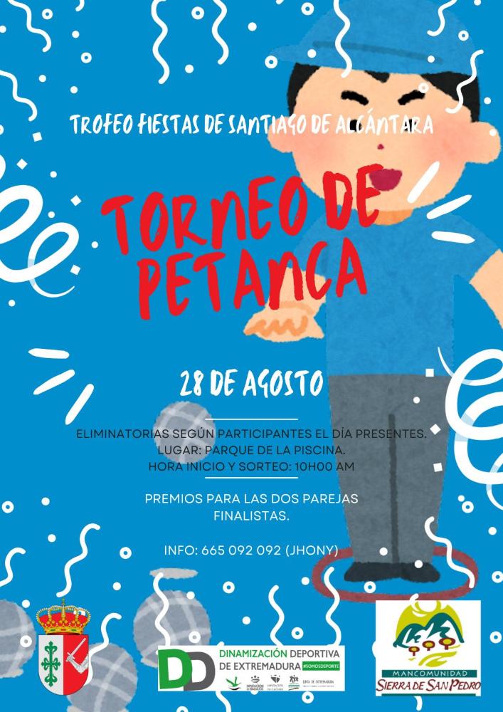 Imagen Torneo petanca - Santiago de Alcántara