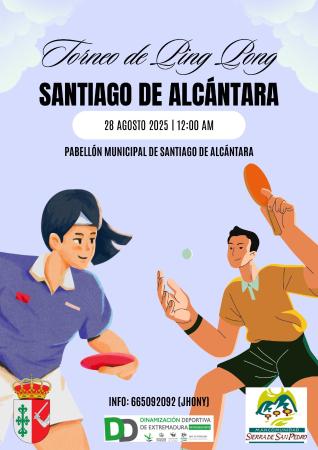 Imagen Torneo PingPong - Santiago de Alcántara