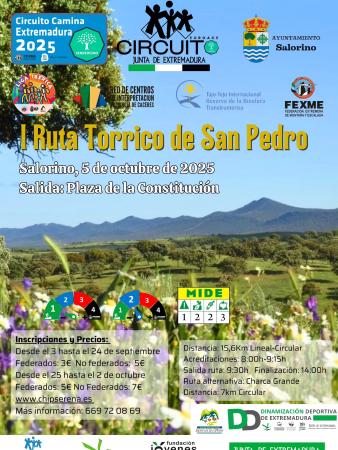 Imagen Ruta Torrico San Pedro