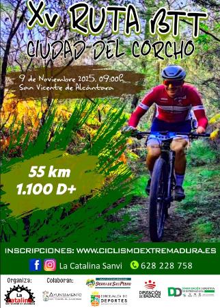 Imagen XV RUTA BTT CIUDAD DEL CORCHO - San Vicente de Alcántara