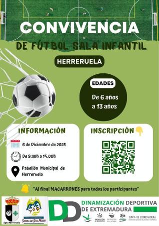 Imagen ¡Convivencia de Fútbol Sala Infantil en Herreruela!
