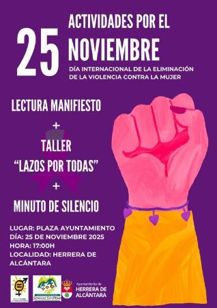 Imagen 25 noviembre Día internacional de la eliminación de la violencia contra la mujer