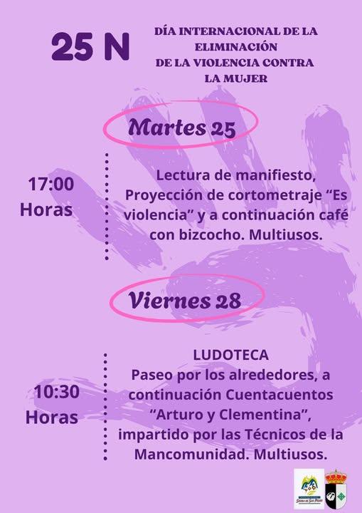 Imagen 25 noviembre Día internacional de la eliminación de la violencia contra la mujer