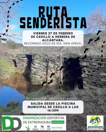 Imagen Ruta senderista - de Cedillo a Herrera de Alcántara