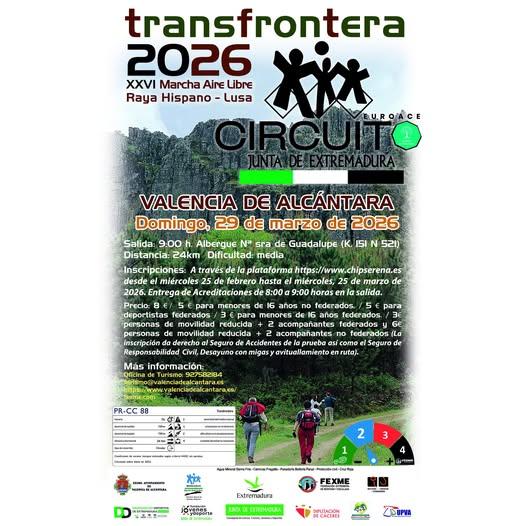 Imagen XXVI Edición de la Ruta de Senderismo “Transfrontera”