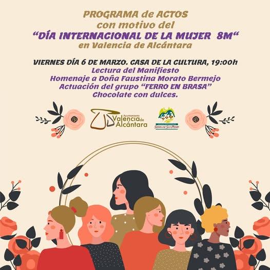 Imagen Día internacional de la mujer - Valencia de Alcántara