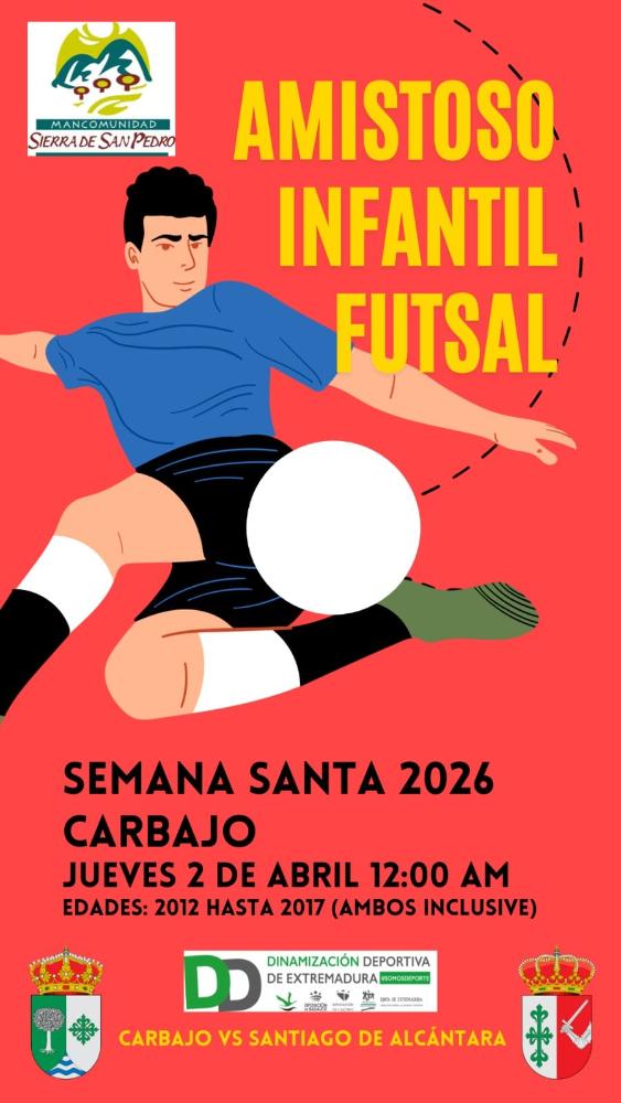 Imagen Amistoso Infantil FUTSAL - Carbajo