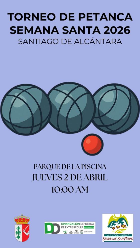 Imagen Torneo de petanca - Santiago de Alcántara