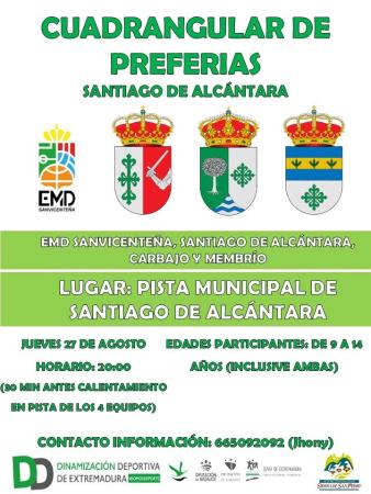 Imagen Cuadrangular Futbol Sala preferias - Santiago de Alcántara